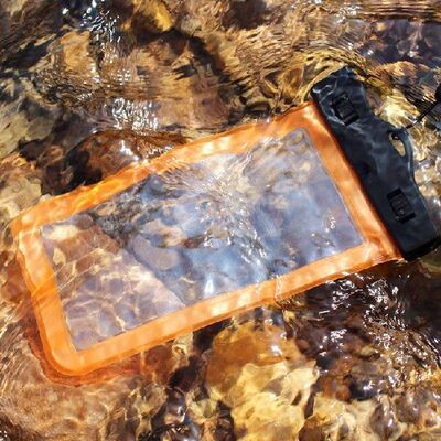 Drifting mobile phone waterproof bag clip diving swimming