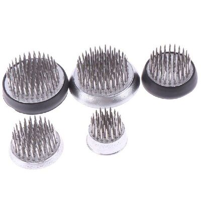 5Sizes Needle Flower Base Holder Spiky Frog Fixed Tools