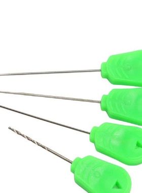 4pcs Baiting Needle Set Hook Drill Boilie Bait Carp Fishing