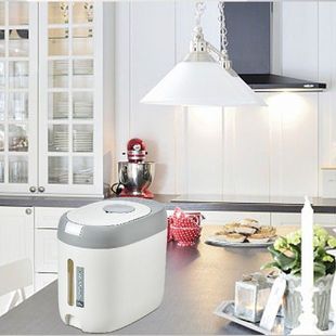 Airtight Rice Storage Container Food Dispenser Bin 5KG Pet