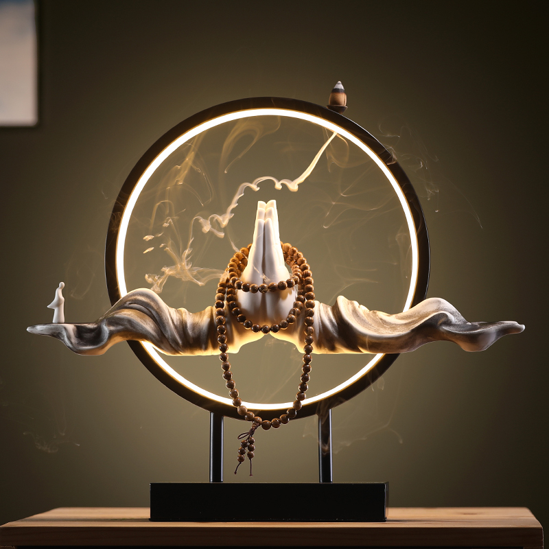 Backflow Incense Burner Home Indoor Incense Creative Zen