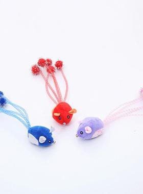 1/3pcs Cat Toy Plush Mouse Golden Cong Ball Tail Cat Toy