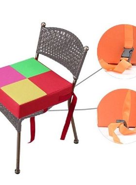 Baby Kids Dining Chair Booster Cushion Contrast Color