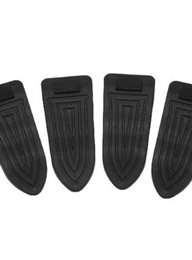 4 Pack Door Stopper Stackable Door Stoppers Rubber Wedge