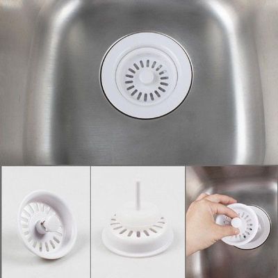 Plastic Kitchen Sink Strainer Stopper Waste Plug for Kitchen