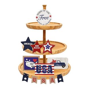 4th Of July Tiered Tray Decor 4th Of July Independence Day