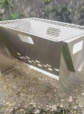 Panggangan Kompor BBQ Portabel Panggangan Arang Lipat