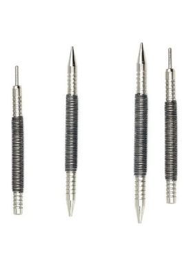 Strong Spring Tool Hammerless Nail Set Center Holes Punch Sp