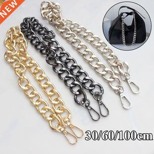 Thick Aluminum Bag Chain Replacement Purse Chain Shoulder Cr