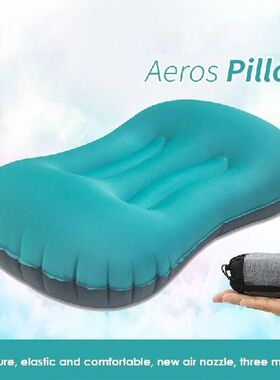 Ultralight Inflatable PVC Nylon Air Pillows Hiking Sleep
