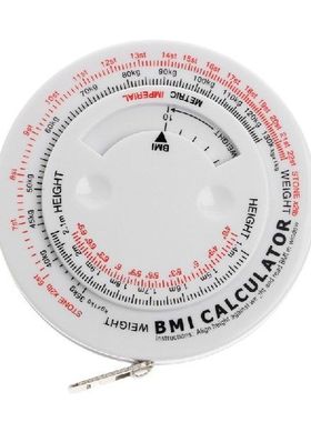 BMI Indeks Massa Tubuh Pita Ditarik 150Cm Kalkulator Ukuran
