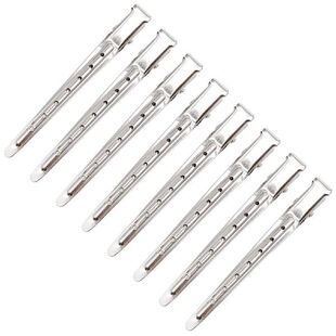 20pcs Metal Styling Clips Hair Styling Clamps Salon Hair