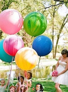 13MA 10pcs 36 Inch Giant Balloon Round Inflable Latex Jumbo