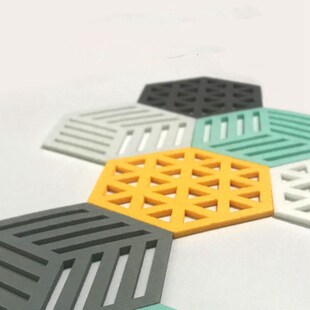 SZS Hot 8Pcs/Set Kitchen Table Felt Mat Pot Coaster Househol