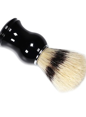 Men Shaving Brush Boar Bristle Hair Straight Razor Shave