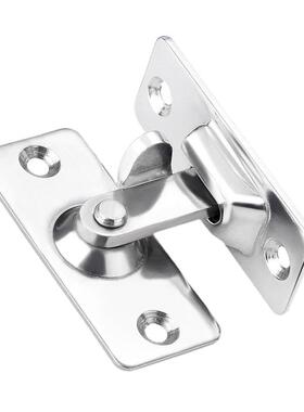 1Pc 90 Degree Solid Door Latch Bolt 304 Stainless Steel Lock