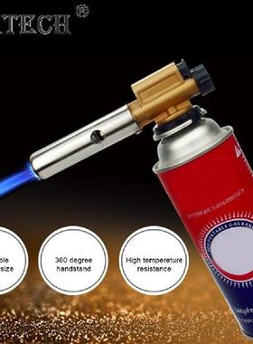 Portable Cassette Butane Gas Flamethrower Adjustable