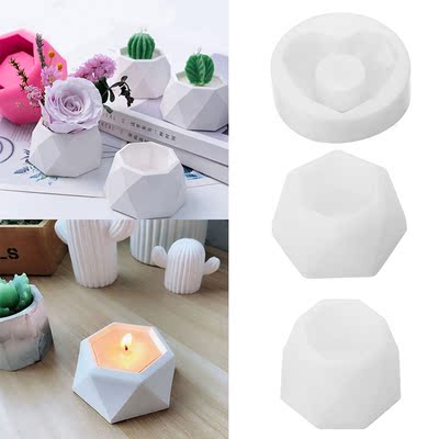 Handmade Silicone Mold for Candle Wax Mold DIY Succulent