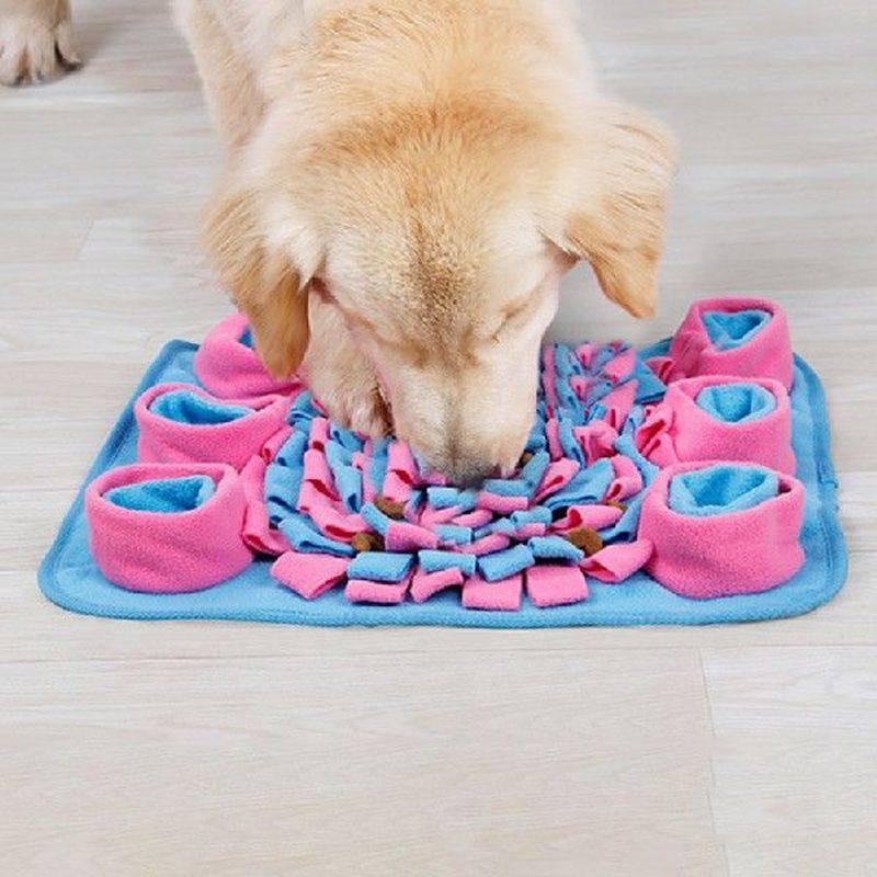 interactive dog toys pet snuffle mats washable feeding