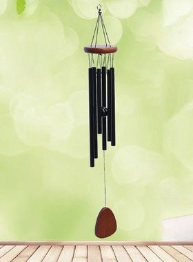26 Inch Antique Windchime Wall Hanging 6 Tubes Garden