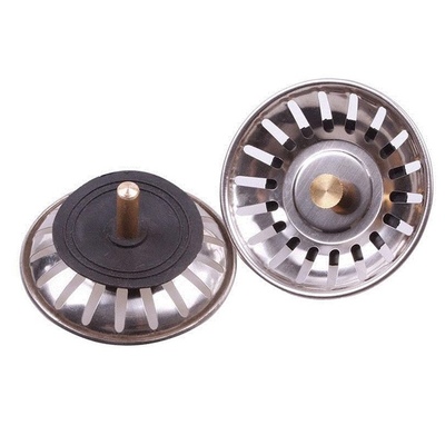 new Kitchen Stainless Steel Sink Strainer Waste Disposer Pl