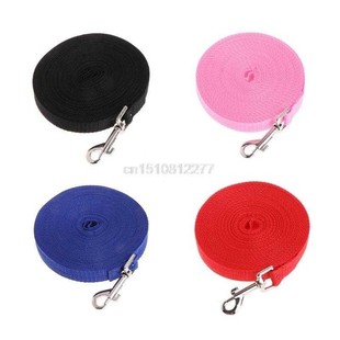 . Pet Dog Lead Leash Long Strap Nylon Rope Obedience Traini