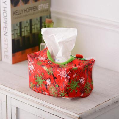 Christmas Knife Fork Bag Paper Towel Box Christmas