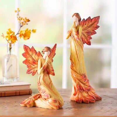 Angel Figurine Kneeling/Standing Angel Statue Home Office