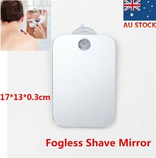 Deluxe Anti-Fog Fogless Free Shower Shave Shaving Mirror