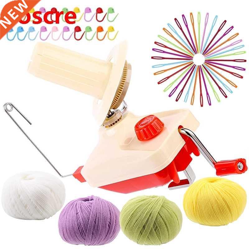 Wool Winder Machine With Knitting Yarn Ball Scarf Wool And