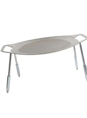 Outdoor Camping Barbecue Plate Round Griddle Pan Compatible