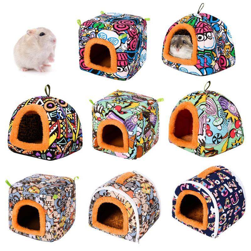 small animal guinea pig hamster hedgehog bed house warm