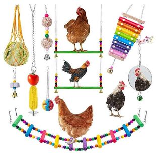 Chicken Toys For Hens Chicken Xylophone Toy Chicken Bridge