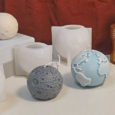 Upgraded Moon Molds / Earth Mould DIY Scented Candle Making