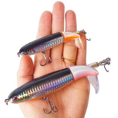 GOBYGO 1PCS Whopper Popper 10cm/14cm Fishing Lure Artificial