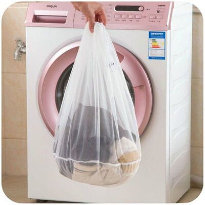 Laundry Wash Bags Thicken Mesh Foldable Delicates Lingerie