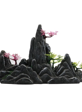 Rockery Fish Tank Landscaping Rockery Aquarium Decoration De
