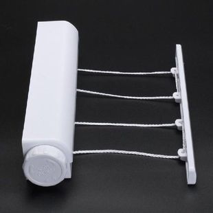 Wall Mounted 4/5 Clothes Line Retractable Laundry Hanger