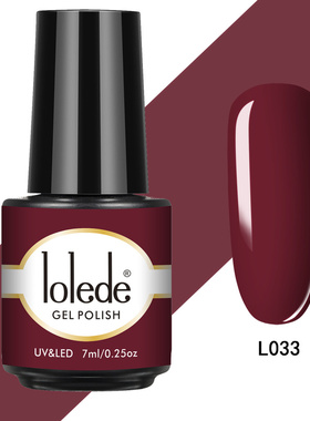 1Pcs Wine Red 7ml Nail Gel Polish Semi Permanent Gel