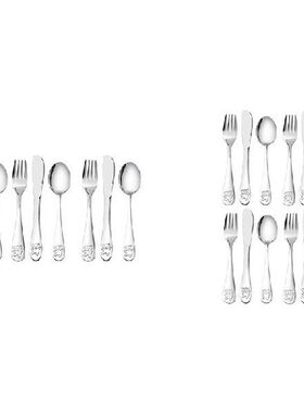 Kids Silverware Set Children's Safe Stainless Steel
