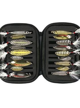 Ice Fishing Jigs Tungsten Kit 18-Pcs Fishing Lure Winter