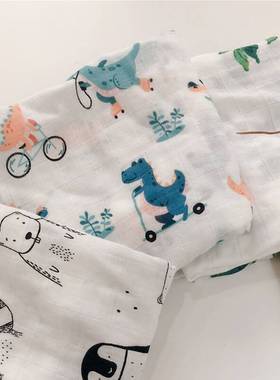 Bamboo Cotton Baby Blankets Newborn Soft Baby Blanket M