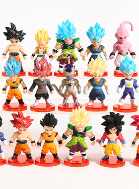 Dragon Ball Z Super Saiyan Son Goku Gohan Vegeta Gogeta Picc