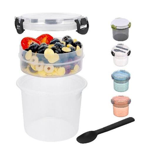 1Pcs Breakfast Cup Oats Yogurt Milk Nut Soup Salad Cup