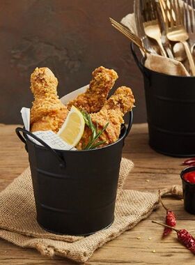 Creative Mini French Fries Storage Bucket Storage Container