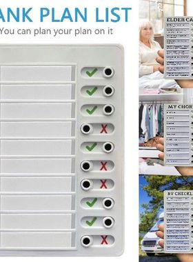 Blank Planning Checklist List To Do List Memo Board Detachab