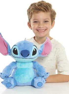 Cartoon Blue Pink Stitch Plush Dolls Anime Toys Lilo and Sti