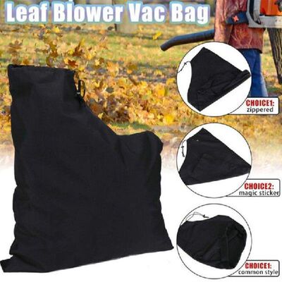 Zippered Type Leaf Blower Vacuum Bag Lawn Garden Leaf