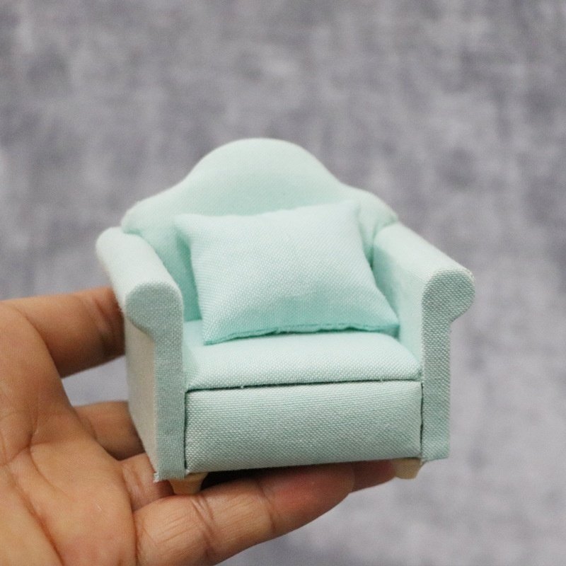 1:12 mini sofa furniture living room scene model miniature