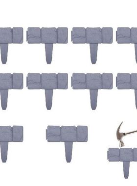 Garden Border Edging Fence Edging For Landscaping 10pcs DIY